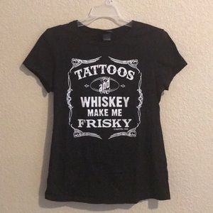 Cartel Ink Printed Tee. XL. Tattoos and Whiskey.